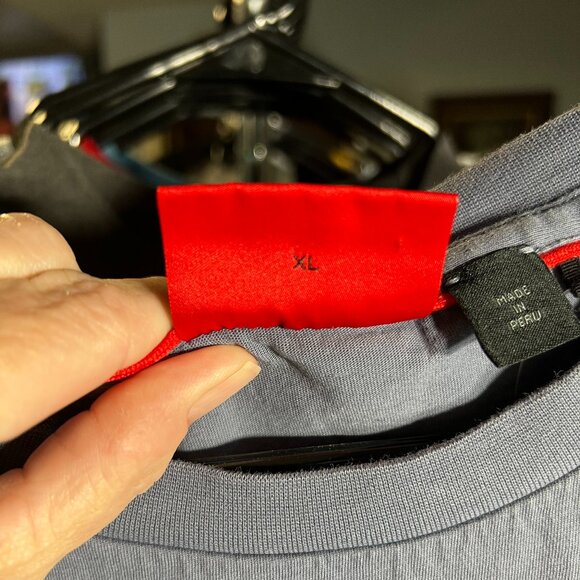 Hugo by Hugo Boss Red Label "HUGO" Grey Short-Sleeve Tee T-Shirt SZ XL - Picture 3 of 7